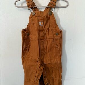 Carhartt Kids Tan Overalls
